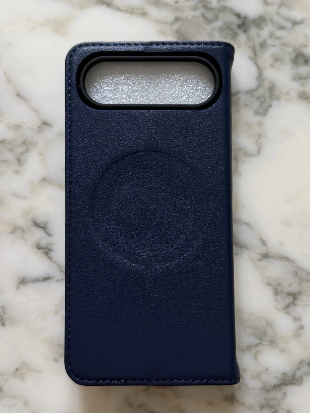NWT HPOFYNANY Wallet Case for iPhone 17 Air – Dark Blue